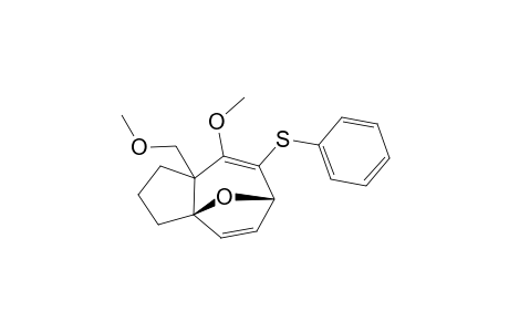 8-Methoxy-8a.alpha.-methoxymethyl-7-phenylthio-1,2,3,6-tetrahydro-3a.alpha.,6.beta.-epoxyazuleneazulene