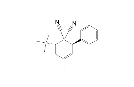 TRANS-6-TERT.-BUTYL-1,1-DICYANO-4-METHYL-2-PHENYLCYCLOHEX-3-ENE