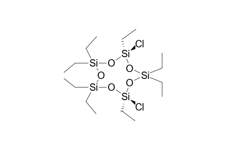 CIS-2,6-DICHLORO-2,4,4,6,8,8,10,10-OCTAETHYLCYCLOPENTASILOXANE