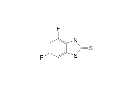 4,6-DIFLUORO-1,3-BENZOTHIAZOLE-2-(3H)-THIONE