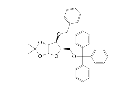 3-O-BENZYL-1,2-O-ISOPROPYLIDENE-5-O-TRIPHENYL-METHYL-ALPHA-D-XYLOFURANOSE