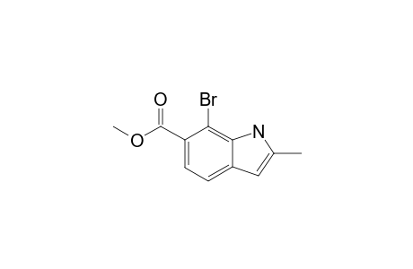 Methyl 7-bromo-2-methyl-1H-indole-6-carboxylate