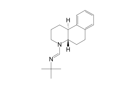 TRANS-4-(N-TERT.-BUTYLFORMIMIDOYL)-1,2,3,4,4A,5,6,10B-OCTAHYDROBENZO-[F]-QUINOLINE