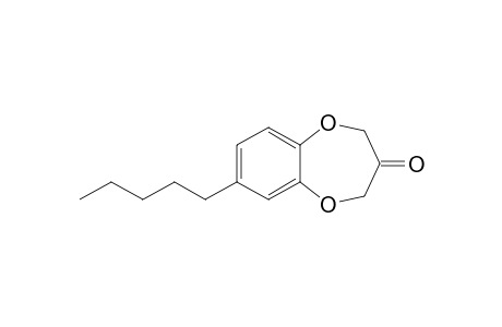 7-Pentylbenzo[b]-(1,4)-dioxepin-3-one