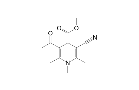 METHYL-3-ACETYL-5-CYANO-1,4-DIHYDRO-1,2,6-TRIMETHYL-PYRIDINE-4-CARBOXYLATE