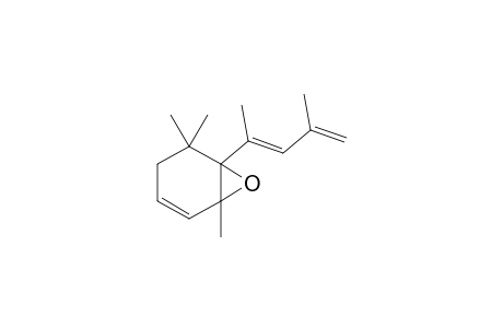 6-(1,3-Dimethyl-buta-1,3-dienyl)-1,5,5-trimethyl-7-oxa-bicyclo[4.1.0]hept-2-ene