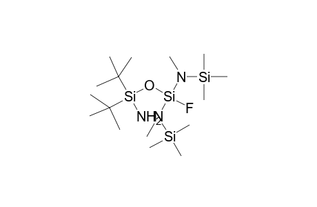 1-Amino-1,1-di-tert-butyl-3-fluoro-3,3-bis[methyl(trimethylsilyl)amino]-1,3-disiloxane