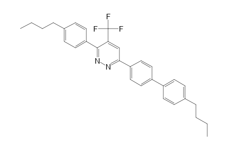 6-(4'-BUTYLBIPHENYL-4-YL)-3-(4-BUTYLPHENYL)-4-TRIFLUOROMETHYL-PYRIDAZINE