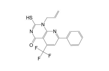 pyrido[2,3-d]pyrimidin-4(1H)-one, 2-mercapto-7-phenyl-1-(2-propenyl)-5-(trifluoromethyl)-