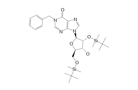 1-N-(BENZYL)-2',5'-DI-O-(TERT.-BUTYLDIMETHYLSILYL)-INOSINE