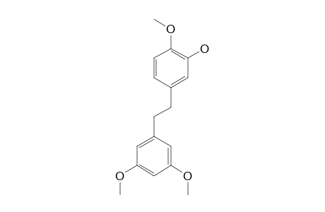 1-(3',5'-DIMETHOXY-PHENYL)-2-(3''-HYDROXY-4''-METHOXY-PHENYL)-ETHANE