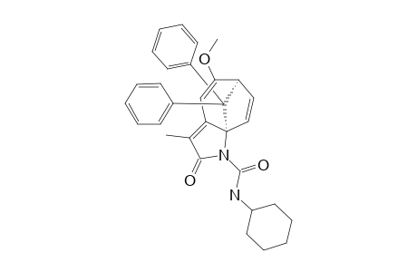 (1RS,8SR)-N-CYCLOHEXYL-7-METHOXY-4-METHYL-3-OXO-11,11-DIPHENYL-2-AZATRICYCLO-[6.2.1.0(1,5)]-UNDECA-4,6,9-TRIENE-2-CARBOXAMIDE