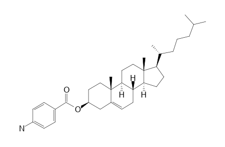 3-CHOLESTERYL-PARA-AMINOBENZOATE;(CAB)