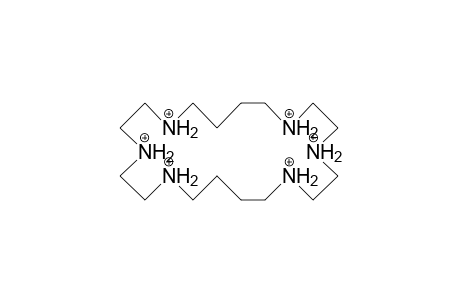 1,4,7,12,15,18-Hexaaza-cyclodocosane hexacation