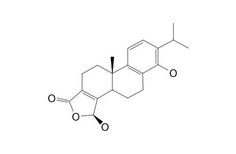 TRIPTOBENZENE-I;14,19-BETA-DIHYDROXY-18-(4->3)-ABEO-ABIETA-3,8,11,13-TETRAENE-18,19-OLIDE