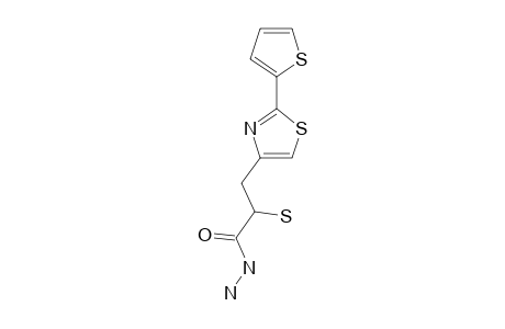 3-[2-(2-THIENYL)-THIAZOL-4-YL]-(RS)-2-MERCAPTOPROPANHYDRAZIDE