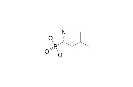 [(1S)-1-amino-3-methylbutyl]phosphonic acid