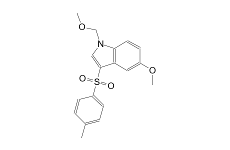 1H-indole, 5-methoxy-1-(methoxymethyl)-3-[(4-methylphenyl)sulfonyl]-