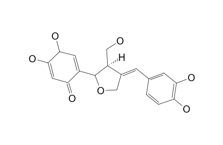 (Z)-2-[4-(3,4-DIHYDROXYBENZYLIDENE)-3-(HYDROXYMETHYL)-TETRAHYDROFURAN-2-YL]-4,5-DIHYDROXYCYCLOHEXA-2,5-DIENONE