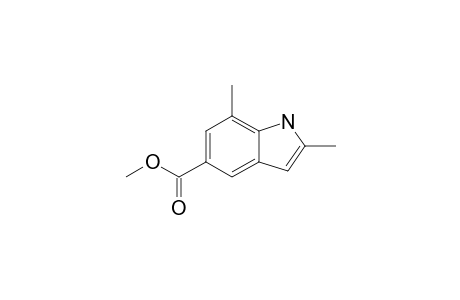 2,7-DIMETHYL-1H-INDOLE-5-CARBOXYLIC-ACID-METHYLESTER