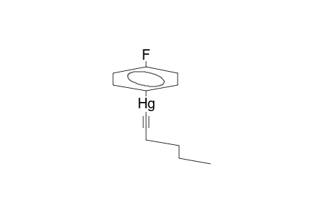 4-FLUOROPHENYL(HEX-1-YNYL)MERCURY