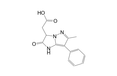 (6-Methyl-7-phenyl-2-oxo-2,3-dihydro-1H-imidazolo[1,2-b]pyrazol-3-yl)acetic Acid