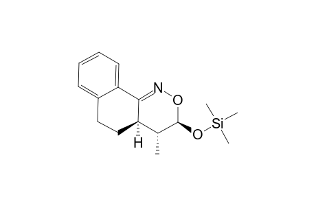 EXO-4-METHYL-4,4A,5,6-TETRAHYDRO-3-TRIMETHYLSILOXY-3H-NAPHTHO-[1,2-C]-[1,2]-OXAZINE