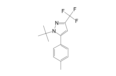 1-(1,1-DIMETHYLETHYL)-5-(4-METHYLPHENYL)-3-TRIFLUOROMETHYL-1H-PYRAZOLE