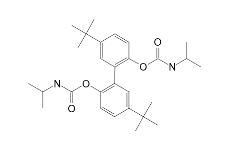 5,5'-DI-TERT.-BUTYL-2,2'-BIS-(ISOPROPYLCARBAMOYLOXY)-BIPHENYL