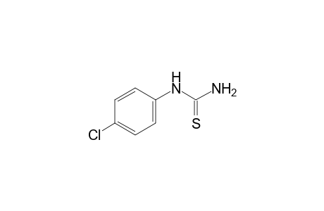 1-(p-Chlorophenyl)-2-thiourea