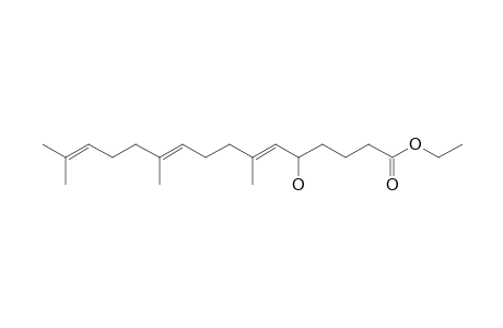 5-HYDROXY-7,11,15-TRIMETHYL-6E,10E,14-HEXADECATRIENOIC-ACID-ETHYLESTER