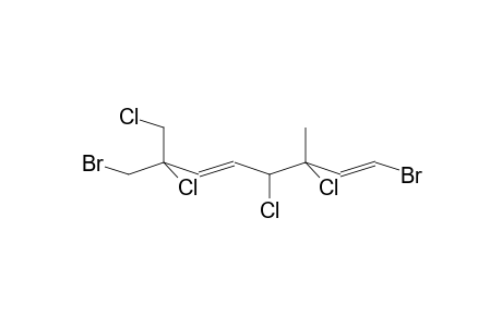 1,5-OCTADIENE, 1-BROMO-7-(BROMOMETHYL)-3,4,7,8-TETRACHLORO-3-METHYL-