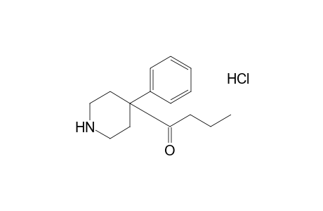 1-(4-phenyl-4-piperidyl)-1-butanone, hydrochloride