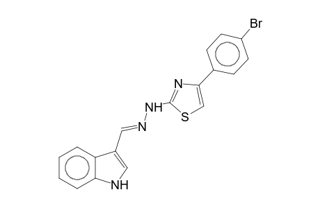 2-[2-(3-benzopyrrolylmethylene)hydrazino]-4-(4-bromophenyl)-1,3-