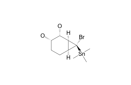 7-BrOMO-7-TRIMETHYLSTANNYLBICYClO-[4.1.0]-HEPTANE-2,3-DIOL