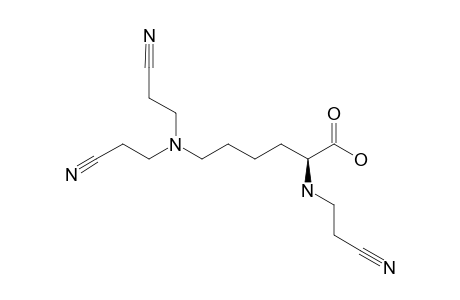 N,N,N'-TRIS-(CYANOETHYL)-L-LYSINE