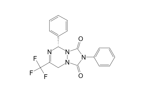 7-(PERFLUOROMETHYL)-2,5-DIPHENYL-5,8-DIHYDRO-[1,2,4]-TRIAZOLO-[1,2-A]-[1,2,4]-TRIAZINE-1,3-DIONE