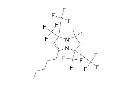 6,6-DIMETHYL-2-PENTYL-4,4,8,8-TETRAKIS-(TRIFLUOROMETHYL)-1,5-DIAZABICYCLO-[3.3.0]-OCT-2-ENE