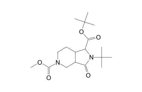 2-TERT.-BUTYL-3-OXO-OCTAHYDROPYRROLO-[3,4-C]-PYRIDINE-1,5-DICARBOXYLIC-ACID-1-TERT.-BUTYLESTER-5-METHYLESTER