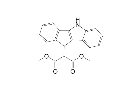 Dimethyl 2-(5',10'-dihydroindeno[1,2-b]indol-10'-yl)propanedioate