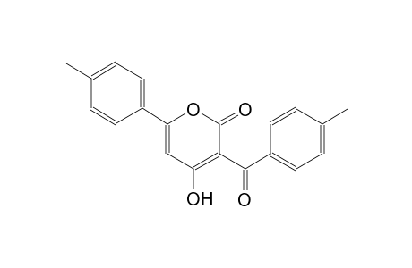 4-hydroxy-3-(4-methylbenzoyl)-6-(4-methylphenyl)-2H-pyran-2-one