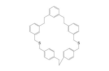 [10,23]-Dithiaheptacyclo[30.3.1.2(12,15).2(18,21).14,8.1(17,21).1(25,29)]dotetraconta[1(36),4,6,8(42),12,14,18,20,25,7,29(37),32,34,38,40]pentadecaene