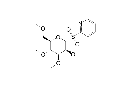 2-PYRIDYL-2,3,4,6-TETRA-O-METHYL-ALPHA-D-MANNOPYRANOSYL-SULFONE