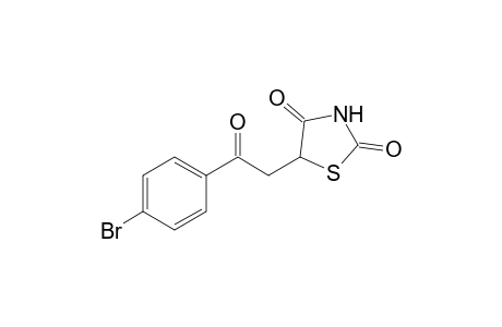 5-[2-(4-bromophenyl)-2-oxoethyl]-2,4-dioxo-1,3-thiazolidine