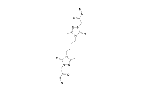 2,2'-[4,4'-(BUTANE-1,4-DIYL)-BIS-(3-METHYL-5-OXO-4,5-DIHYDRO-1,2,4-TRIAZOLE-4,1-DIYL)]-DIACETOHYDRAZIDE