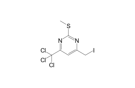 4-(iodanylmethyl)-2-methylsulfanyl-6-(trichloromethyl)pyrimidine