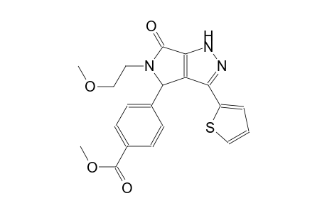 benzoic acid, 4-[1,4,5,6-tetrahydro-5-(2-methoxyethyl)-6-oxo-3-(2-thienyl)pyrrolo[3,4-c]pyrazol-4-yl]-, methyl ester