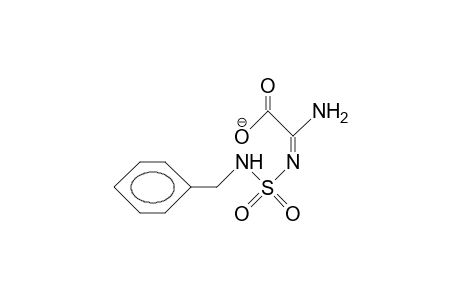 2-Amino-2-([N-benzylsulfamoyl]imino)acetic acid, anion