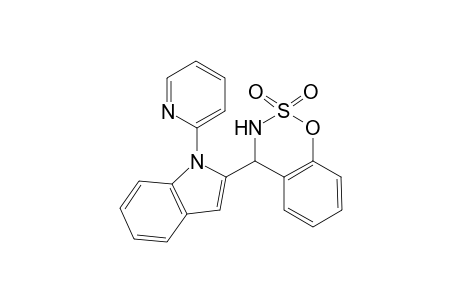 4-[1-(Pyridin-2-yl)-1H-indol-2-yl]-3,4-dihydrobenzo[e][1,2,3]oxathiazine 2,2-dioxide