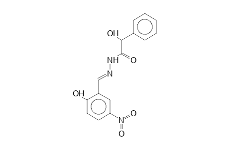 2-Hydroxy-N'-[(E)-(2-hydroxy-5-nitrophenyl)methylidene]-2-phenylacetohydrazide